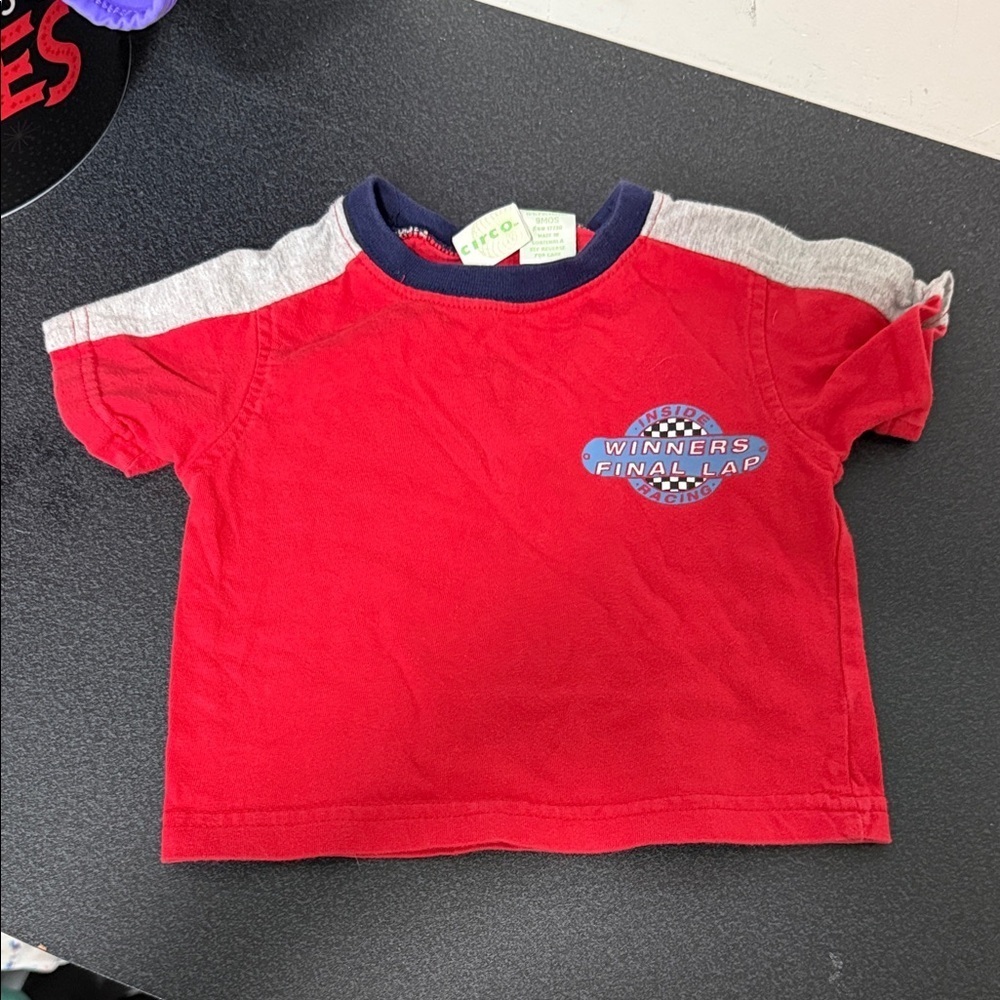 Circo Red and Gray Short Sleeve Tee 90’s